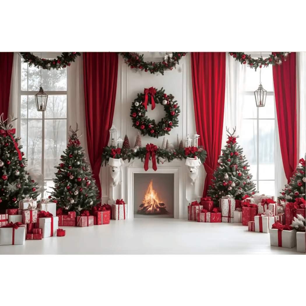 Fundo Decorativo de Natal Transformador de Ambientes