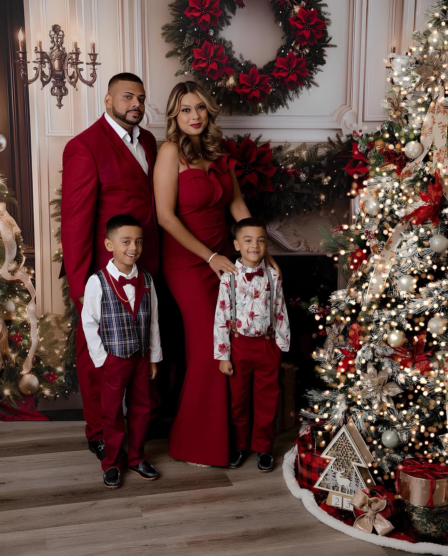 Fundo Decorativo de Natal Transformador de Ambientes