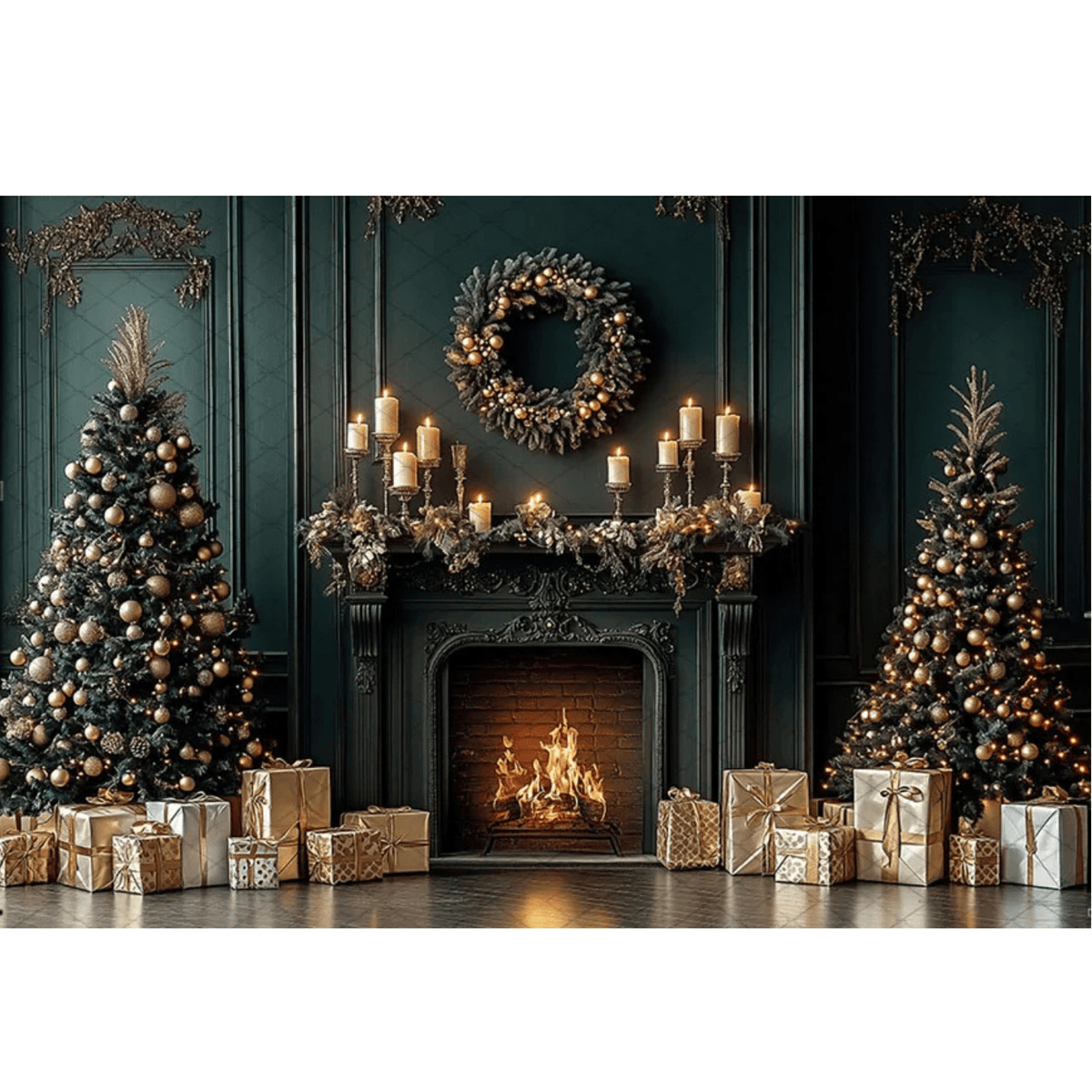 Fundo Decorativo de Natal Transformador de Ambientes