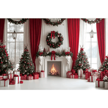 Fundo Decorativo de Natal Transformador de Ambientes