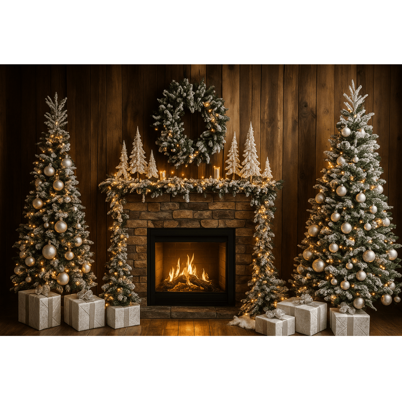 Fundo Decorativo de Natal Transformador de Ambientes