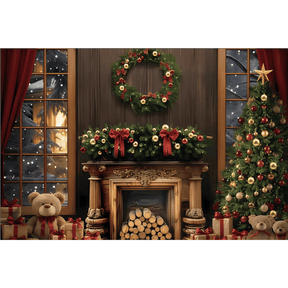 Fundo Decorativo de Natal Transformador de Ambientes