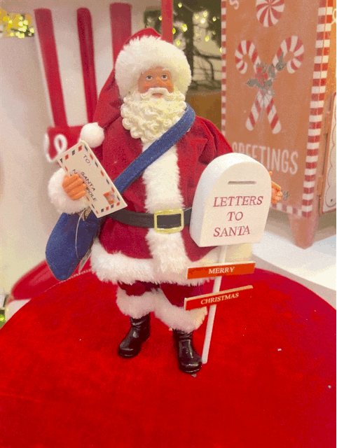 Papai Noel Carteiro Colecionável