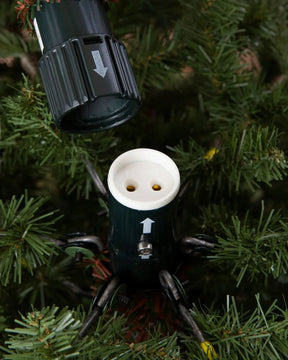 Árvore de Natal Fraser Fir com Galhos Articulados, Suporte Metálico e Micro LEDs Coloridos Embutidos