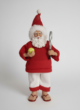 Papai Noel Tenista Colecionável